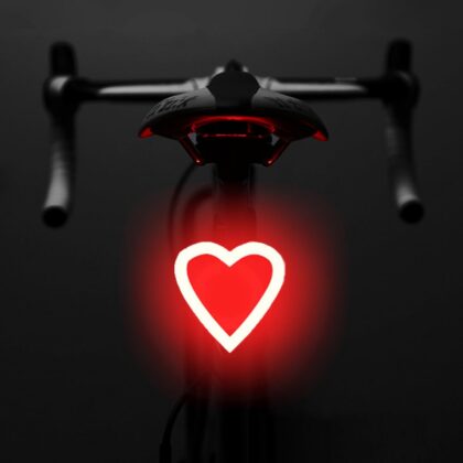 Feu arrière de vélo rechargeable